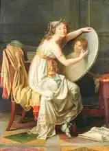 David, Jacques-Louis: Portrait of Rose Adelaide Ducreux (1761-1802)