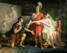 Meynier, Charles: Alexander the Great (356-323 BC) Hands Over Campaspe to Apelles