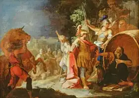 Sevin, Pierre Paul: Alexander the Great (356-323 BC) and Diogenes (c.400-325 BC)