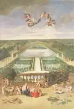 Cotelle, Jean, the younger: View of the Orangerie at Versailles, from the Piece d