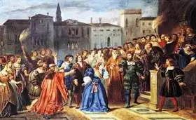 Boulanger, Louis: Scene of Confrontation, from 