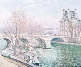 Pissarro, Camille: The Pont-Royal and the Pavillon de Flore