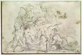 Delacroix, Eugene: Pieta