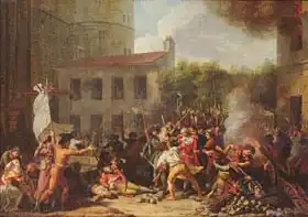 Thevenin, Charles: The Storming of the Bastille and the Arrest of Joseph Delaunay (1752-94) on 14th July 1789, 1789-93