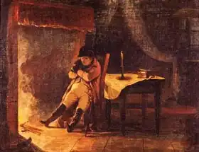 Charlet, Nicolas Toussaint: The Evening of the Battle of Champaubert