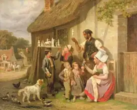 Bellange, Joseph-Louis-Hippolyte: The Travelling Plaster Figure Salesman