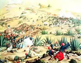Mexican author 19. century: The Battle of Puebla, 5 May 1862