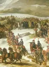 Thevenin, Charles: The French Army Crossing the St. Bernard Pass, 20th May 1800, 1806 (detail)