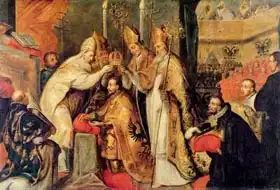 Schut, Cornelius I: The Coronation of Charles V (1500-58) Holy Roman Emperor