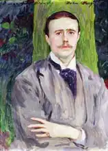 Sargent, John Singer: Portrait of Jacques-Emile Blanche (1861-1942)