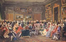 Lemonnier, Anicet-Charles: The First Reading at Mme Geoffrin