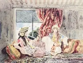 Champmartin, Charles Emile Callande de: Tripoli, a Harem