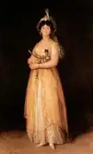 Goya, Francisco: Portrait of Queen Maria Luisa (1751-1819) wife of King Charles IV (1788-1808) of Spain