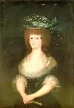 Goya, Francisco: Portrait of Queen Maria Luisa (1751-1819) wife of King Charles IV (1788-1808) of Spain