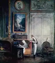Robert, Hubert: Lunch of Madame Geoffrin