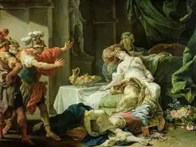 Lagrenée, J. F. Louis: The Death of Cleopatra