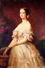 Dubufe, Édouard Louis: Portrait of Empress Eugenie (1826-1920) 1854