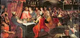 Flemish school (17th century): Belshazzar