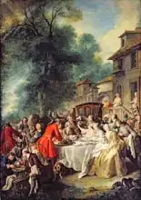 Troy, Jean-François de: The Hunt Lunch