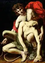 Italian school (17th century): The Death of Hyacinthus