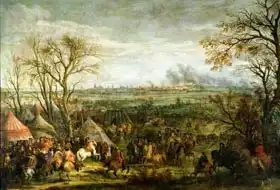 Meulen, Adam Frans van der: The Taking of Cambrai in 1677 by Louis XIV (1638-1715), late 17th century