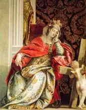 Veronese, Paolo: Portrait of Saint Helena