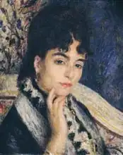 Renoir, Auguste: Portrait of Madame Alphonse Daudet (1844-1940) 1876