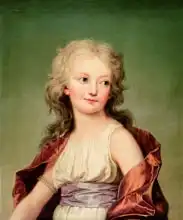 Wertmüller, Adolf Ulrik: Portrait of Marie-Therese Charlotte of France (1778-1851) Duchess of Angouleme