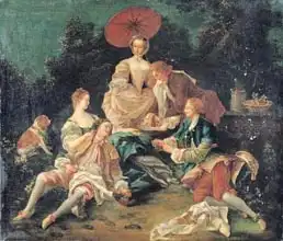 Lancret, Nicolas: Picnic in a Park