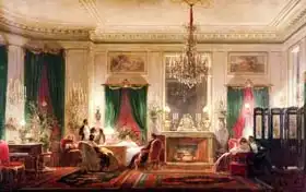 Giraud, Charles: Salon of Princess Mathilde Bonaparte (1820-1904) Rue de Courcelles, Paris
