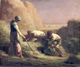 Millet, J. F.: The Hay Trussers, 1850-51