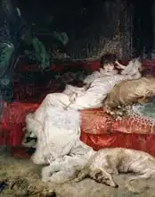 Clairin, Georges: Sarah Bernhardt (1844-1923) 1876