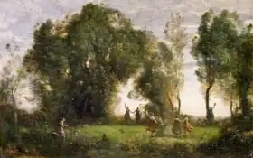 Corot, J. B. Camille: The Dance of the Nymphs