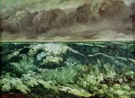 Courbet, Gustave: The Wave, after 1870