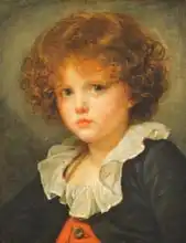 Greuze, Jean-Baptiste: Boy in a Red Waistcoat, c.1775-80