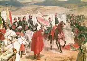 Vernet, Emile Jean Horace: Marshal Thomas Bugeaud (1784-1849) and Colonel Joseph Vantini (Yousouf) (1808-66) During the Conquest of Algeria