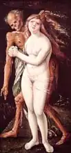 Baldung Grien, Hans: Young Woman and Death