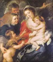 Rubens, Peter Paul: The Holy Family with St. Elizabeth and the Infant St. John the Baptist