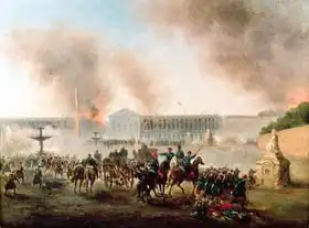 Boulanger, Gustave: Battle in the Place de la Concorde