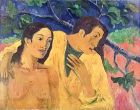 Gauguin, Paul: The Flight or Tahitian Idyll