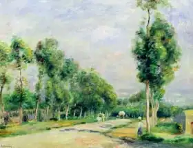 Renoir, Auguste: The Road to Versailles at Louveciennes