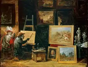 Teniers, David, the younger: The Monkey Painter