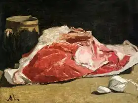 Monet, Claude: Still Life, the Joint of Meat