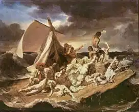 Géricault, Théodore: Second study for the Raft of the Medusa
