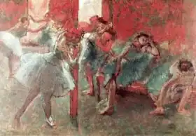 Degas, Edgar: Dancers at Rehearsal, 1895-98