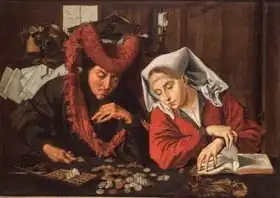 Reymerswaele, Marinus van: The Banker and his Wife