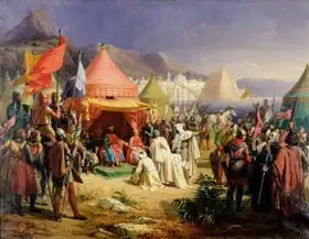 Debacq, Charles Alexandre: The Taking of Tripoli, April 1102