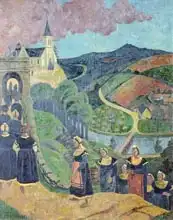 Sérusier, Paul: The Pardon of Notre-Dame-des-Portes at Chateauneuf-du-Faou