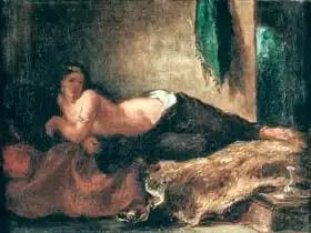 Delacroix, Eugene: Odalisque