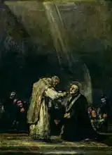 Goya, Francisco: The Last Communion of St. Joseph Calasanz (1556-1648)